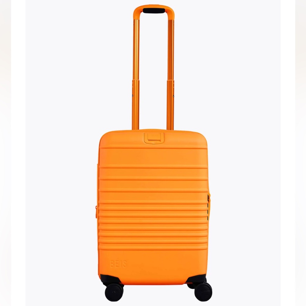 NWT BÉIS creamsicle 21” carry on roller